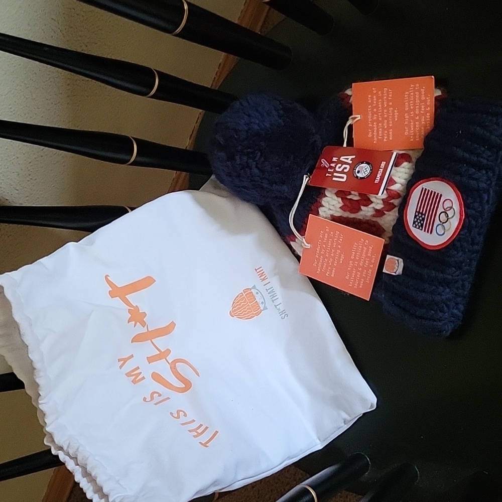 Sh*t That I Knit Team USA Beanie